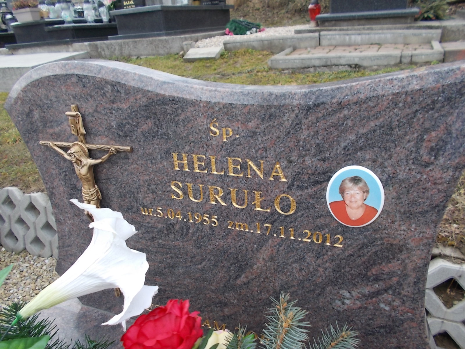 Helena Suruło 1955 Lubień - Grobonet - Wyszukiwarka osób pochowanych